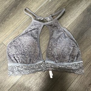 Open Back Purple Bralette